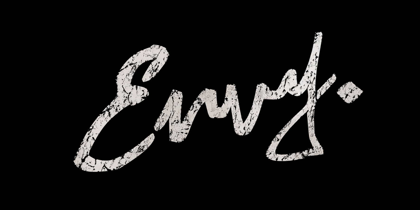 Envy distressed logo